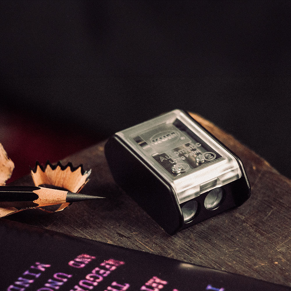KUM Automatic AS3 Pencil Sharpener lifestyle made in Germany