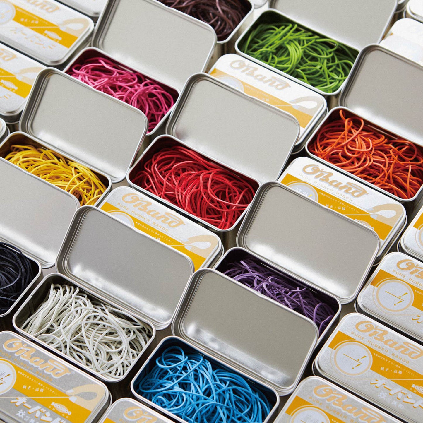 Kyowa O'Band Silver Tin Multi Colors