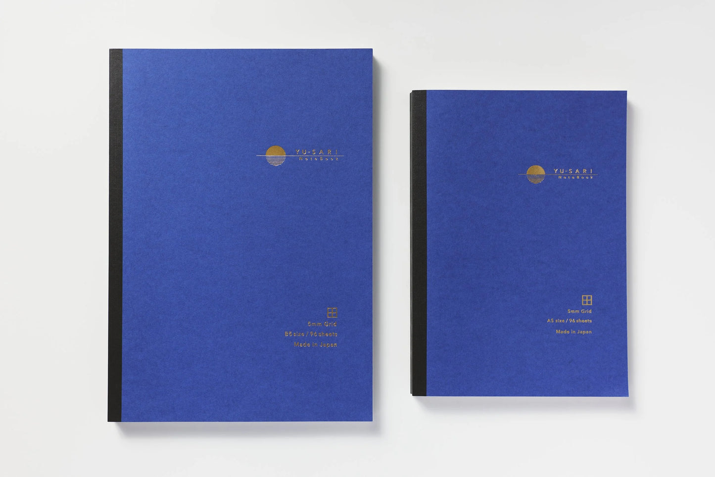 Nakabyashi Yu-Sari Soft Cover Notebook - A5 - 5mm Grid Fountain Pen Notebook Made in Japan