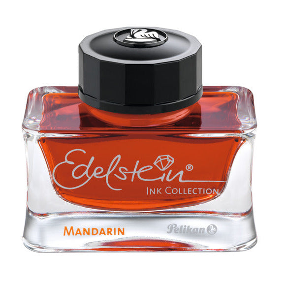 Pelikan Edelstein Fountain Pen Ink - 50 ml Bottle - Mandarin - Made in Germany