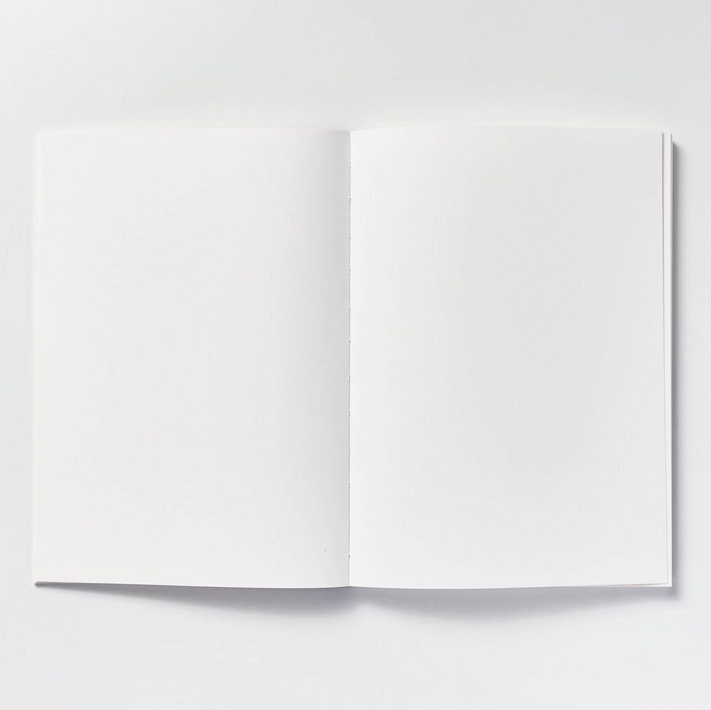 Nakabyashi Yu-Sari Soft Cover Notebook - B5 - Blank Fountain Pen Notebook Made in Japan open