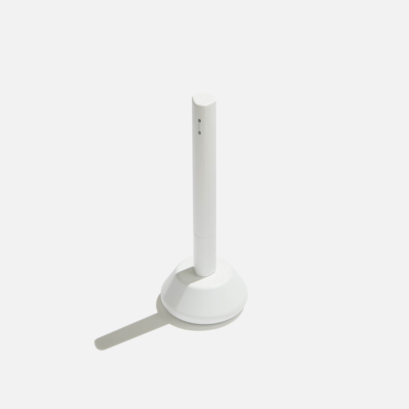 Onigiri Pen for the Desk in White With Magnetic Pen Stand Base Made in the UK Desk Pen White