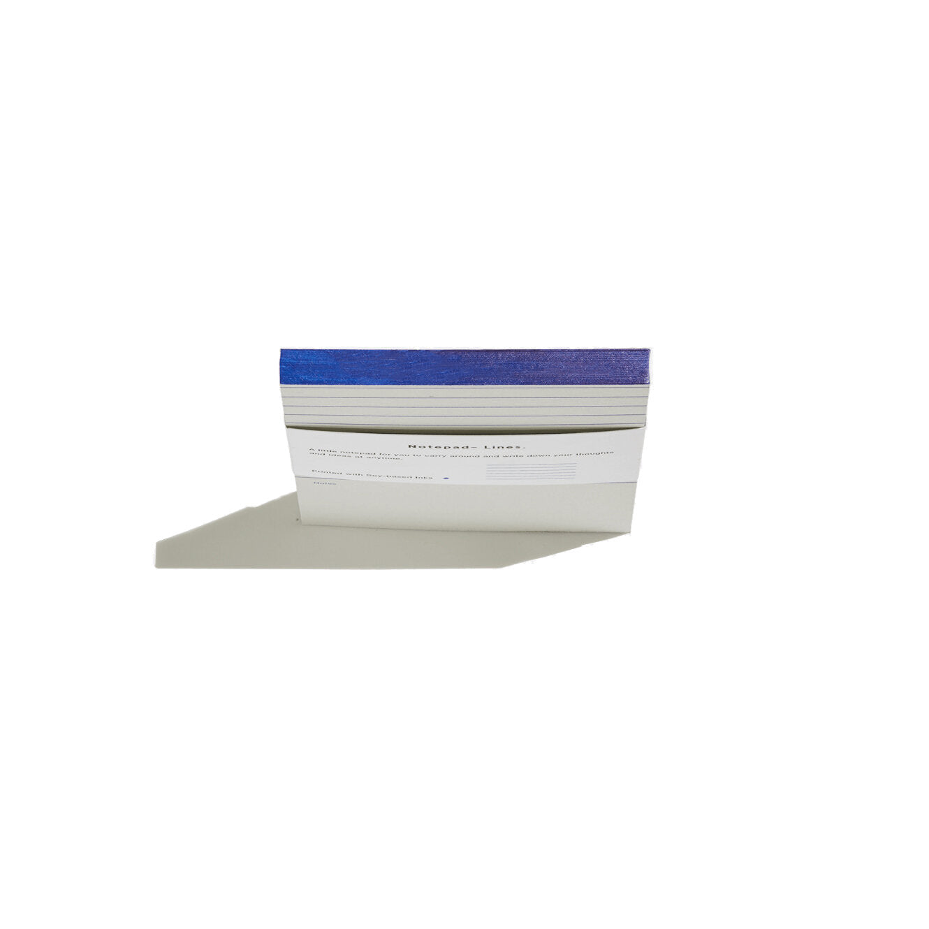 Before Breakfast Lines Mini Notepad Front Made in London Fountain Pen friendly notepads tops