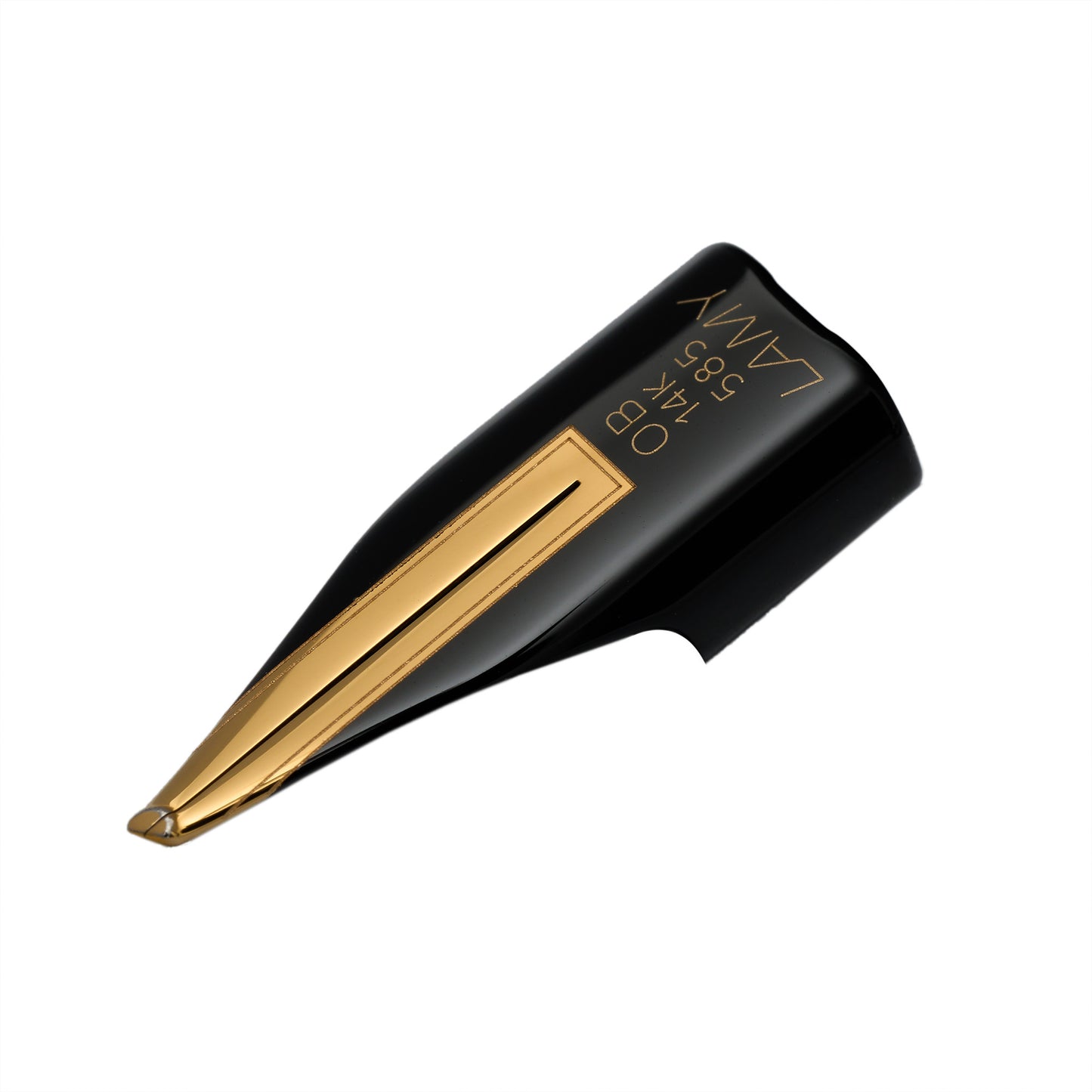 Lamy Z57 14kt gold nib oblique broad ob fountain pen nib black nib imporium nib