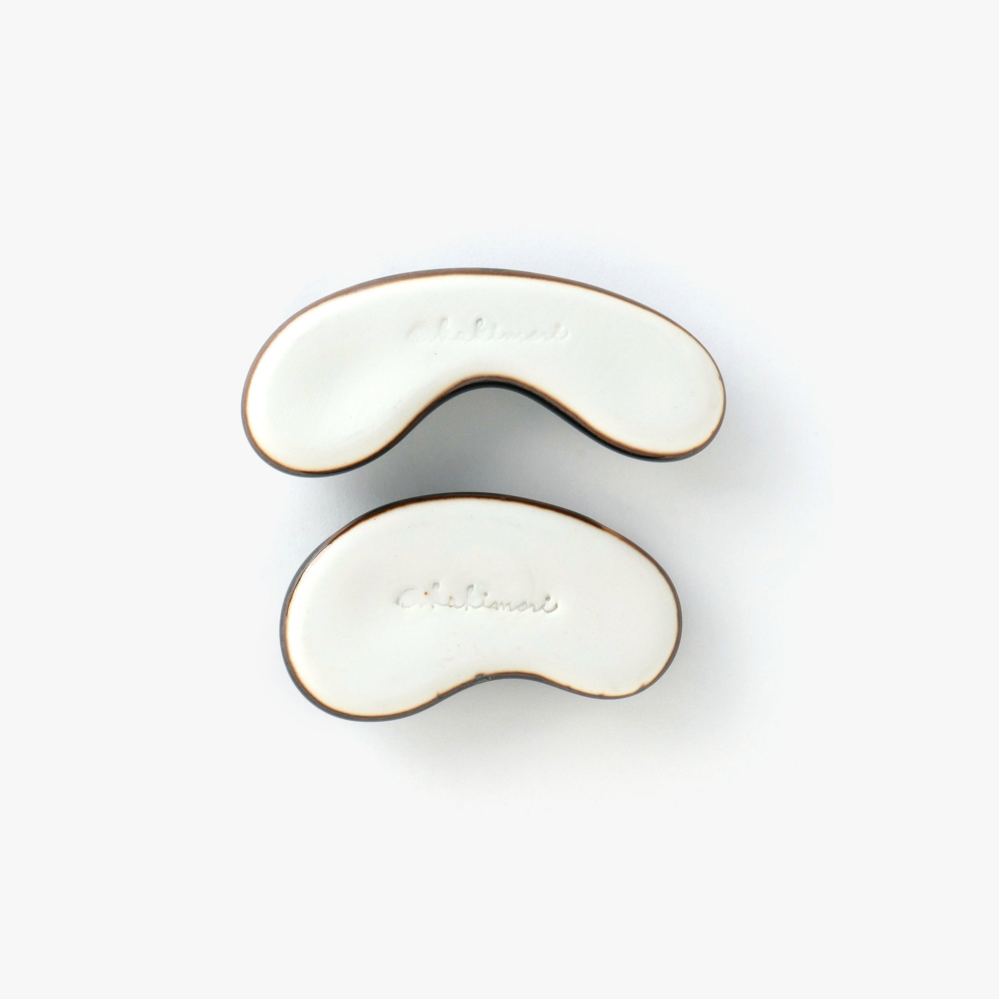 Kakimori Hasami Pen Rest - Ruri bottom size 1 and 2