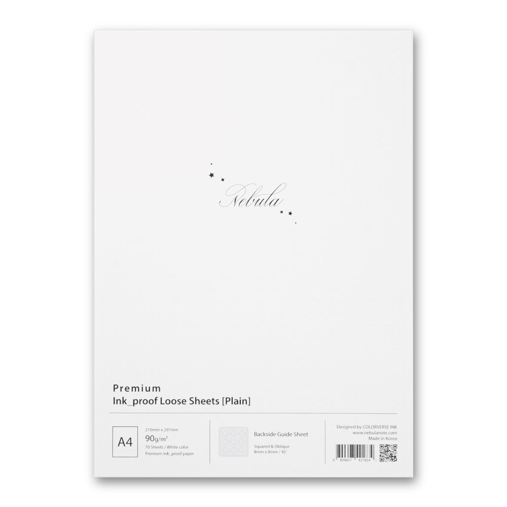Nebula Premium Ink Proof Paper Loose Sheets - A4 Fountain Pen Friendly