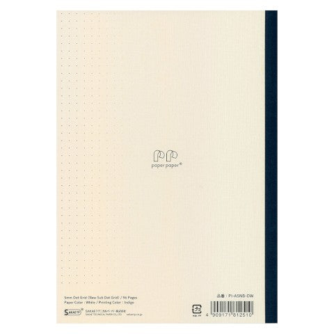 Iroful Soft Cover Notebook A5 5mm Dot Grid A5 Fountain Pen Notebook Back cover