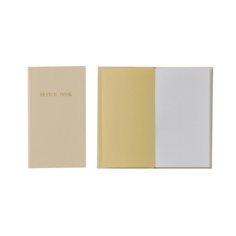 Kokuyo Field Sketch Book Notebook - 3 mm Grid - Beige - Trystrams