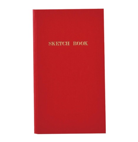 Kokuyo Field Sketch Book Notebook - 3 mm Grid - Red - Trystrams