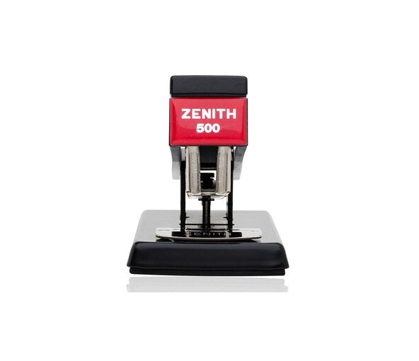 Zenith 500 N Stapler Black Made in Italy Front View