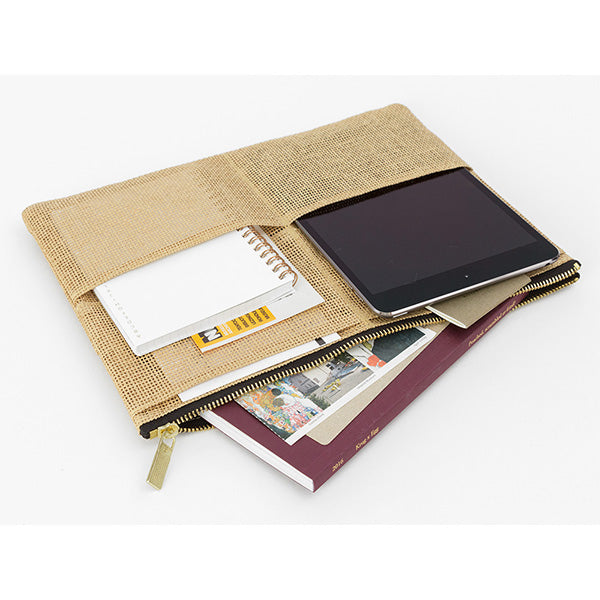 Midori PS Paper Code Bag in Bag - Beige - Made in Japan lifestyle