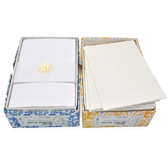 Medioevalis Deckle Edge Flat Cards - Box of 100