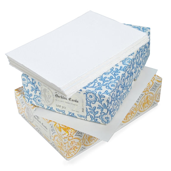 Medioevalis Deckle Edge Flat Cards - Box of 100