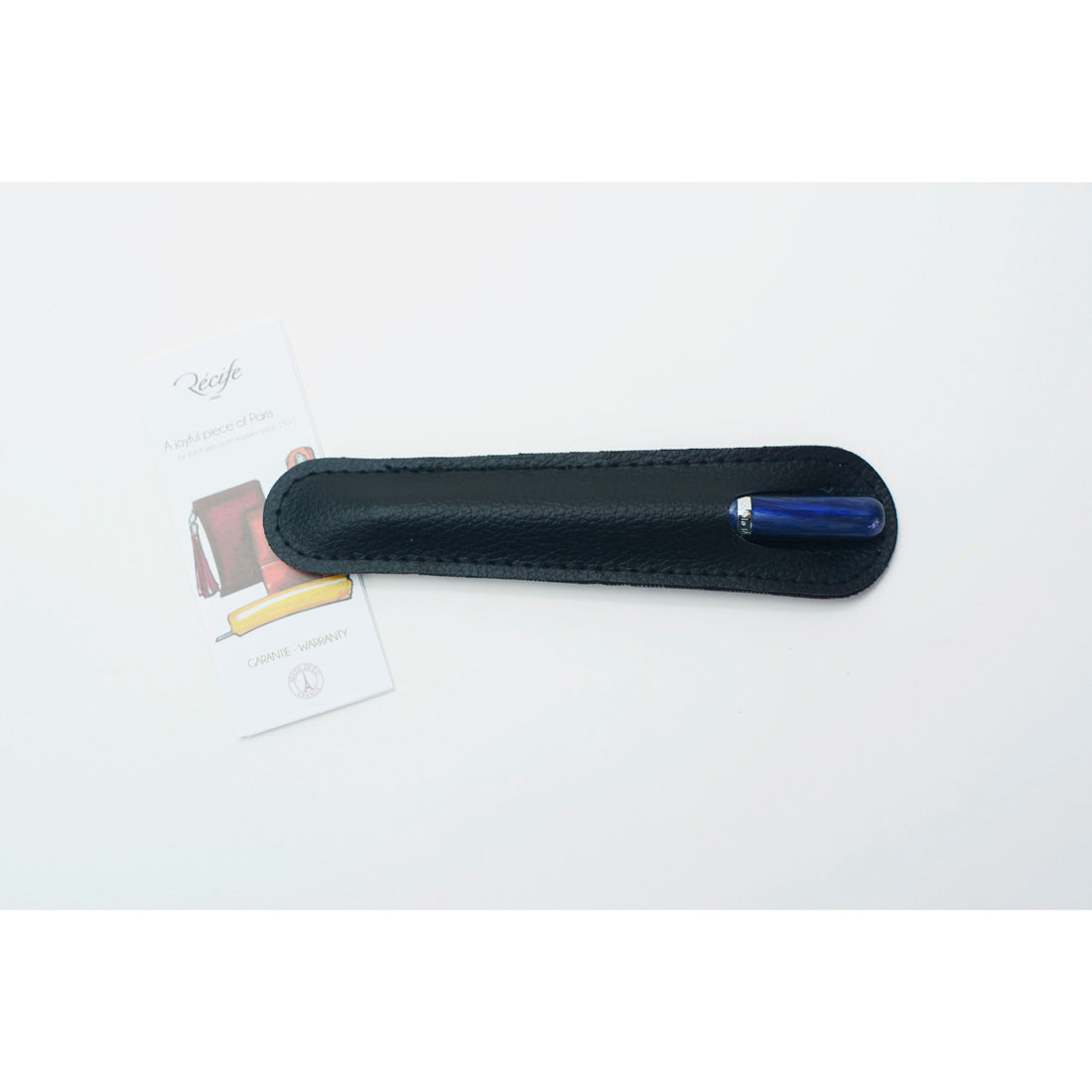 Recife Riviera Marble Scribe Rollerball Pen with case