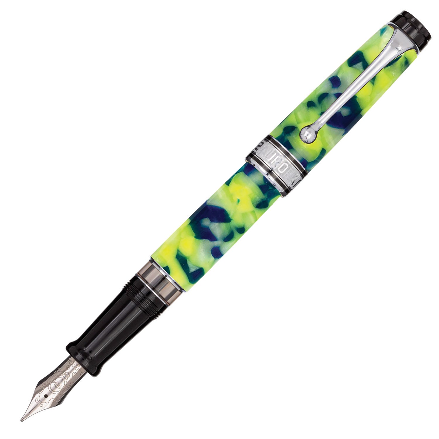 Aurora Optima 365 Fluo Fountain Pen - Limited Edition 2025 Glow-in-the-dark