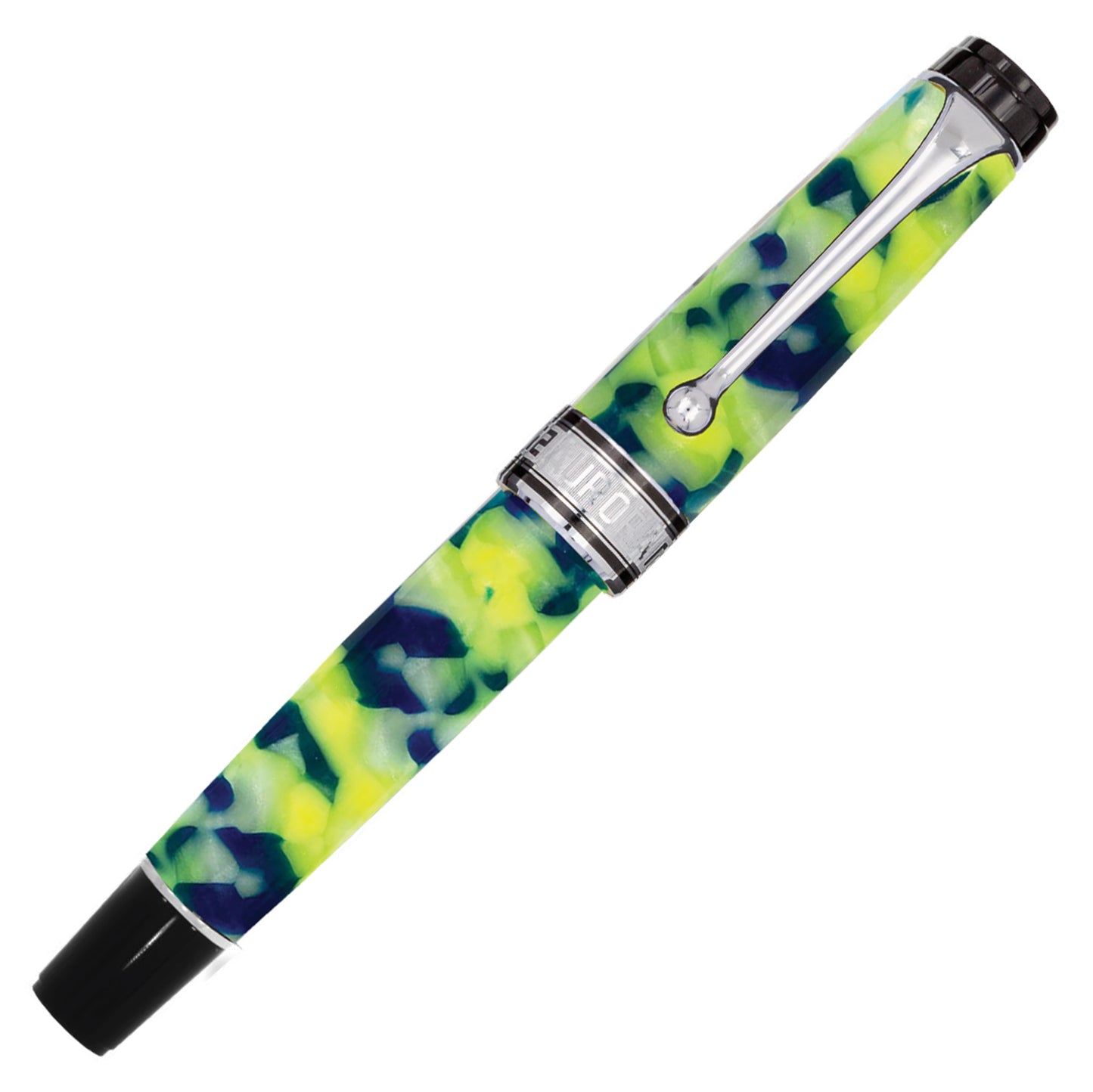 Aurora Optima 365 Fluo Fountain Pen - Limited Edition 2025 Glow-in-the-dark capped