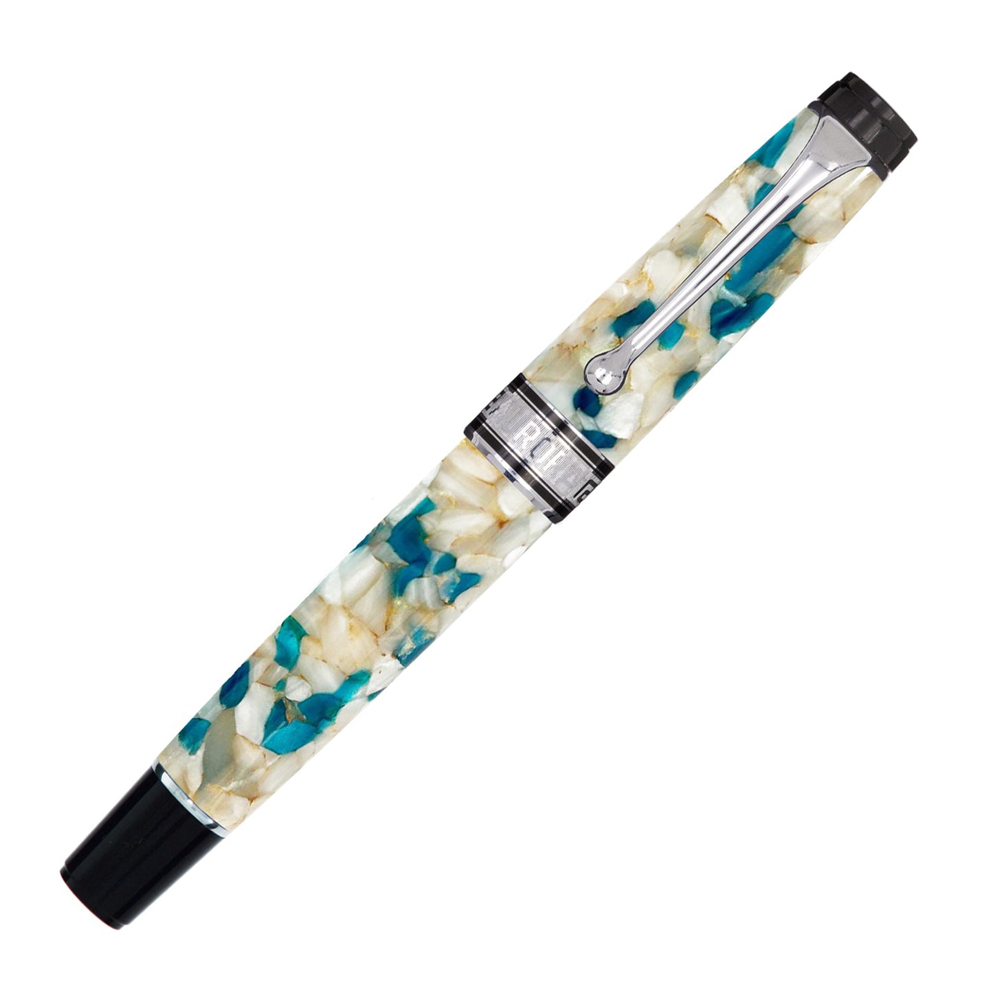 Aurora Optima Fountain Pen - 365 Pearl and Octane Fountain Pen - Limited Edition 2026 capped