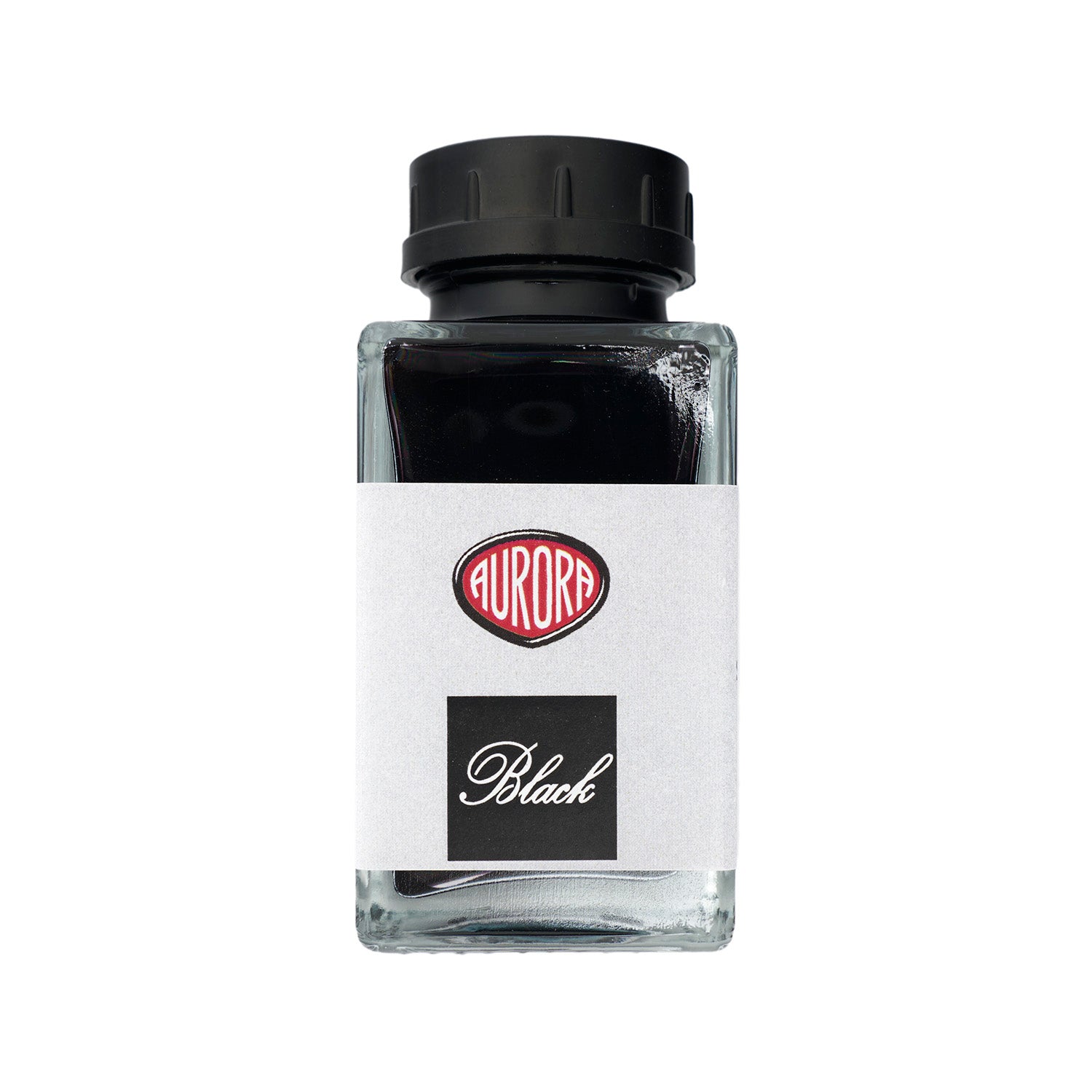 Aurora Fountain Pen Ink Black - 45 ml Bottle  Made in Italy bottle