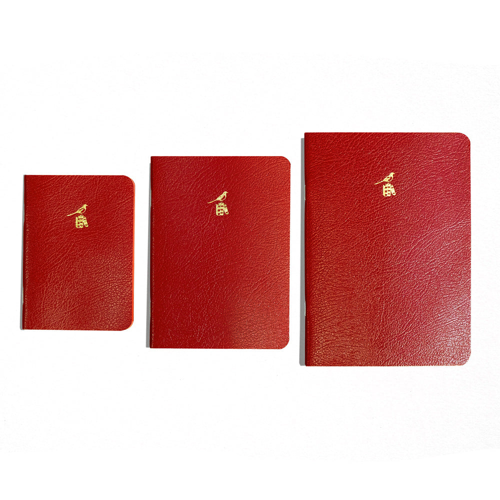 Bieffe Notebook - Large - A5 - Red