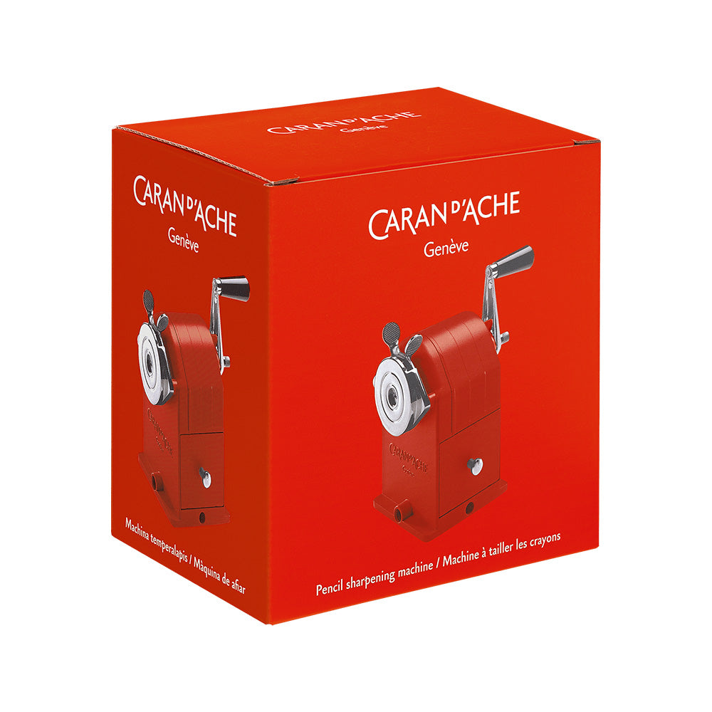 Caran d'Ache Pencil Sharpener - Sharpening Machine Red Box