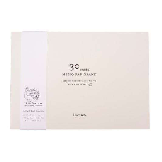 Dressco Memo Pad - Grand - A5 - Made in Japan