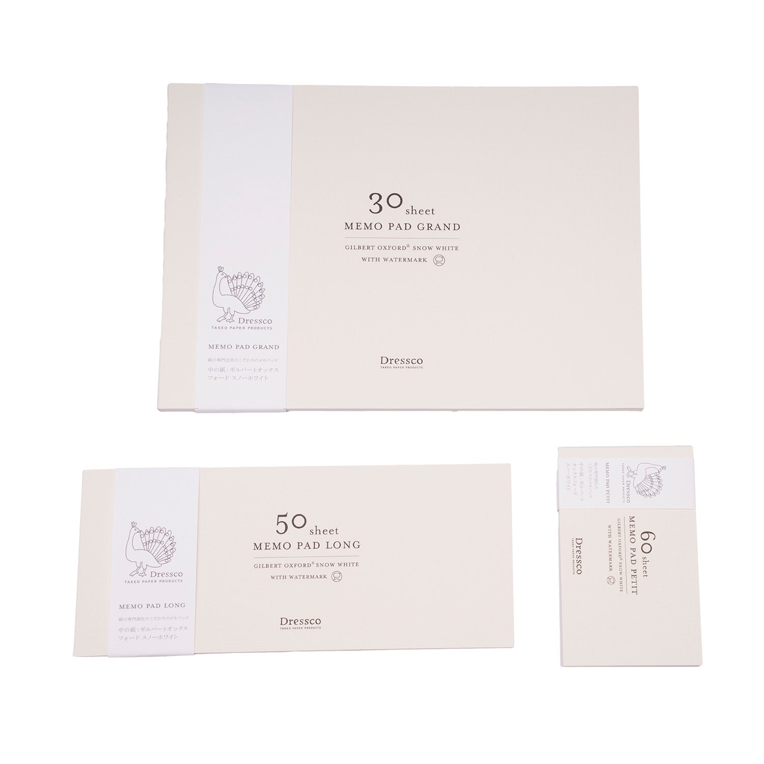 Dressco Memo Pads Made in Japan