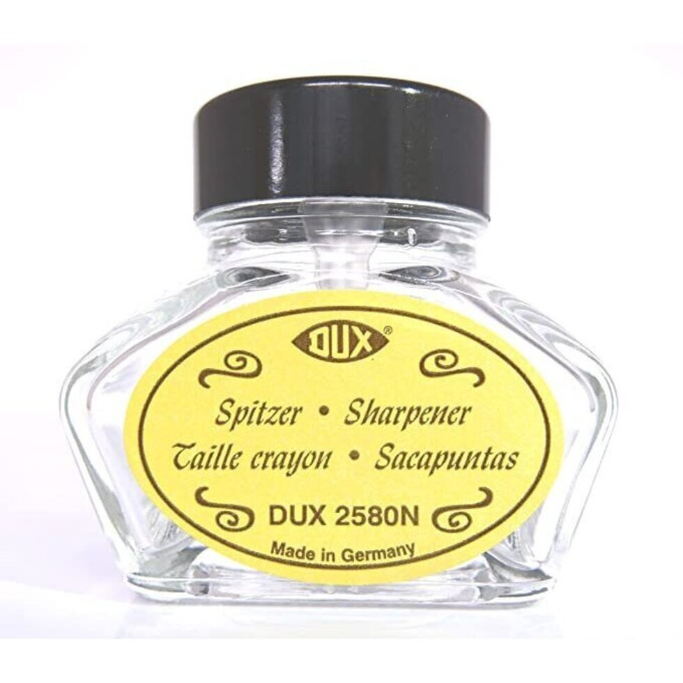 Dux Solid Glass Inkwell Pencil Sharpener