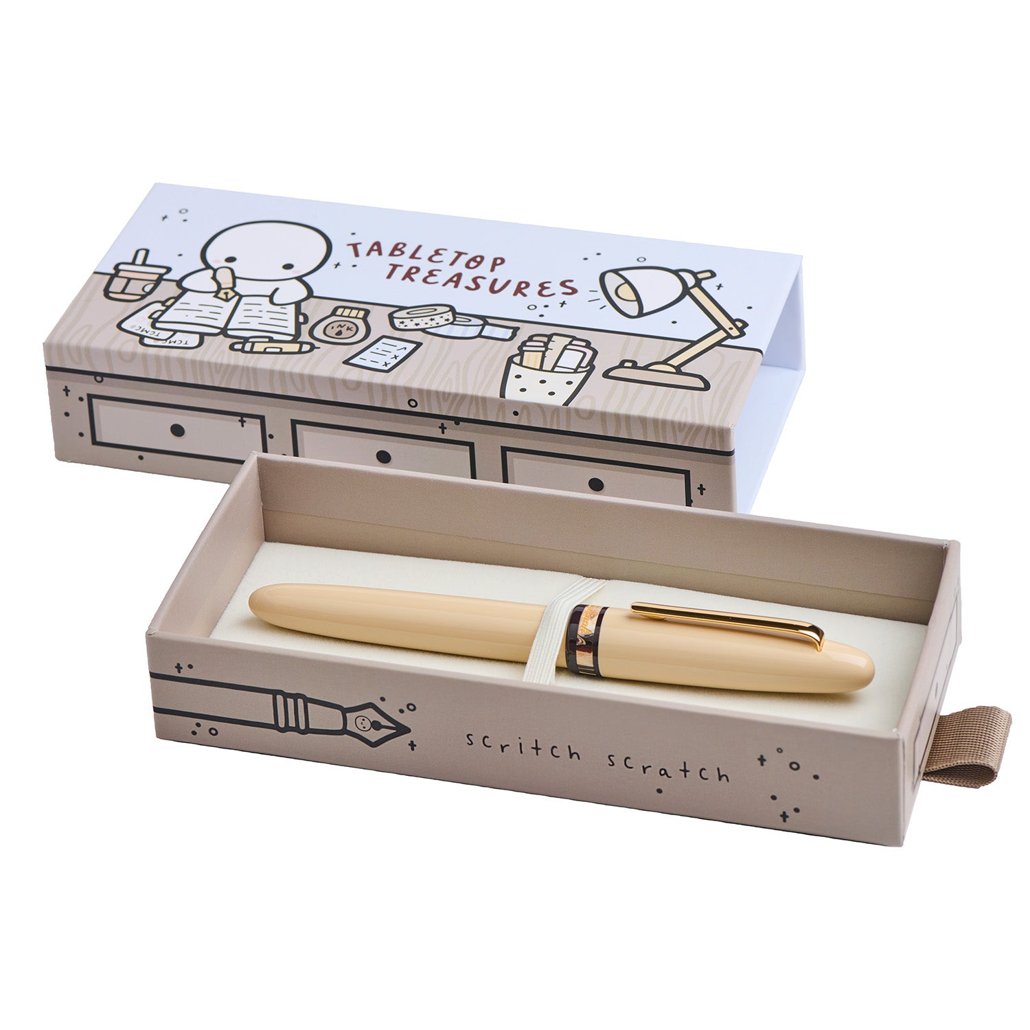Esterbrook x TheCoffeeMonsterzCO Estie Fountain Pen Limited Edition box open