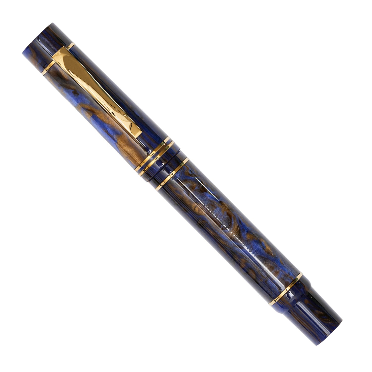 Gioia Alleria Piston Filler Fountain Pen - Crepuscolo | Made in Italy  capped