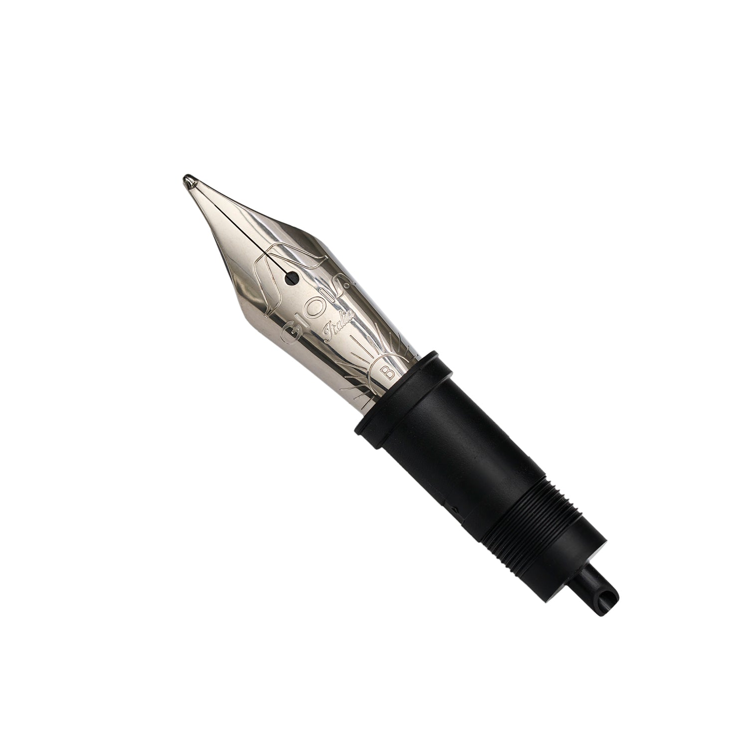 Gioia Steel Fountain Pen Nib Unit - Rhodium Plated