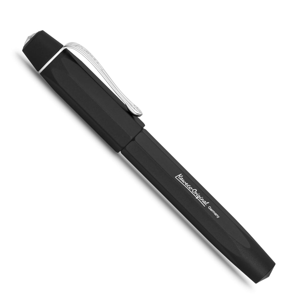 Kaweco Original Fountain Pen - Black Chrome - 250 #6 Nib - Made In Germany capped