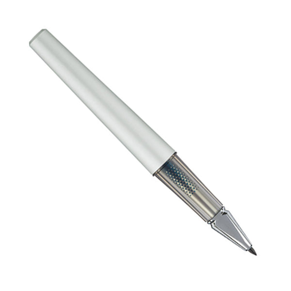 Kokuyo WP Finewriter Pen - Silver - Made in Japan uncapped