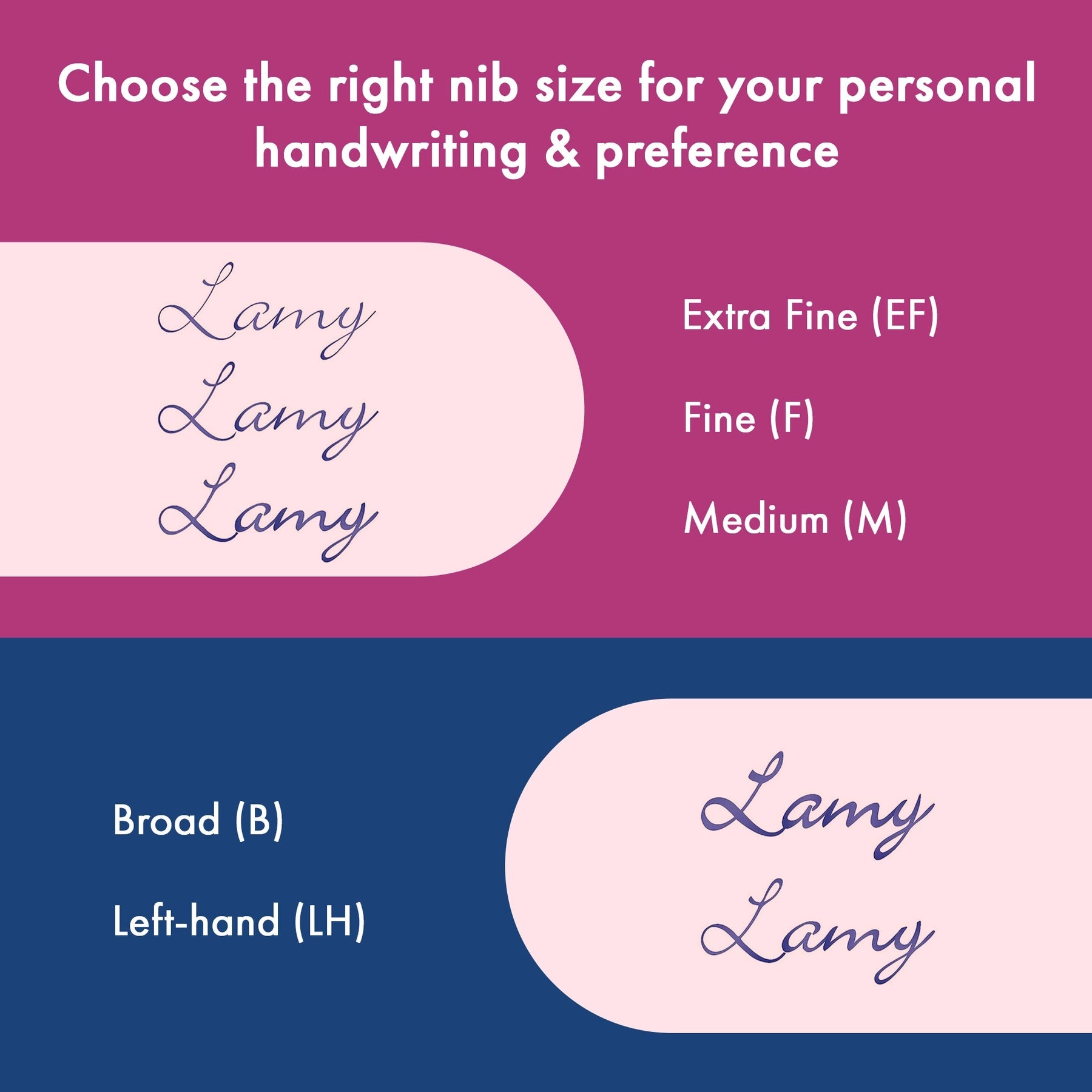LAMY Safari Fountain Pen - Dark Dusk Special Edition | Made in Germany writing samples