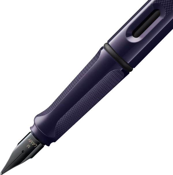 LAMY Safari Fountain Pen - Meteora - Special Edition - Made in Germany grip section and nib