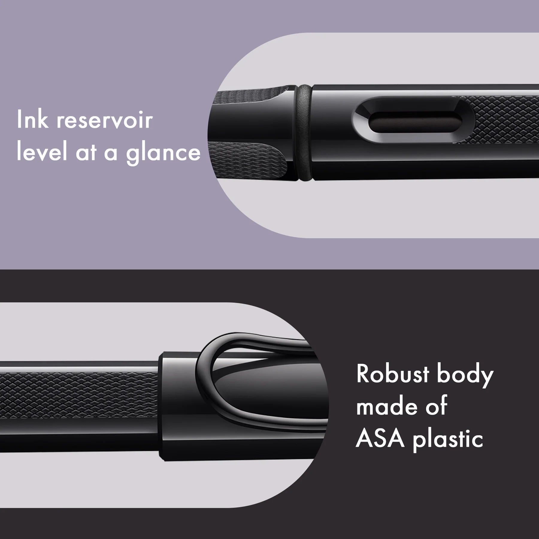 LAMY Safari Fountain Pen - Meteorite - Special Edition - Made in Germany detail 2