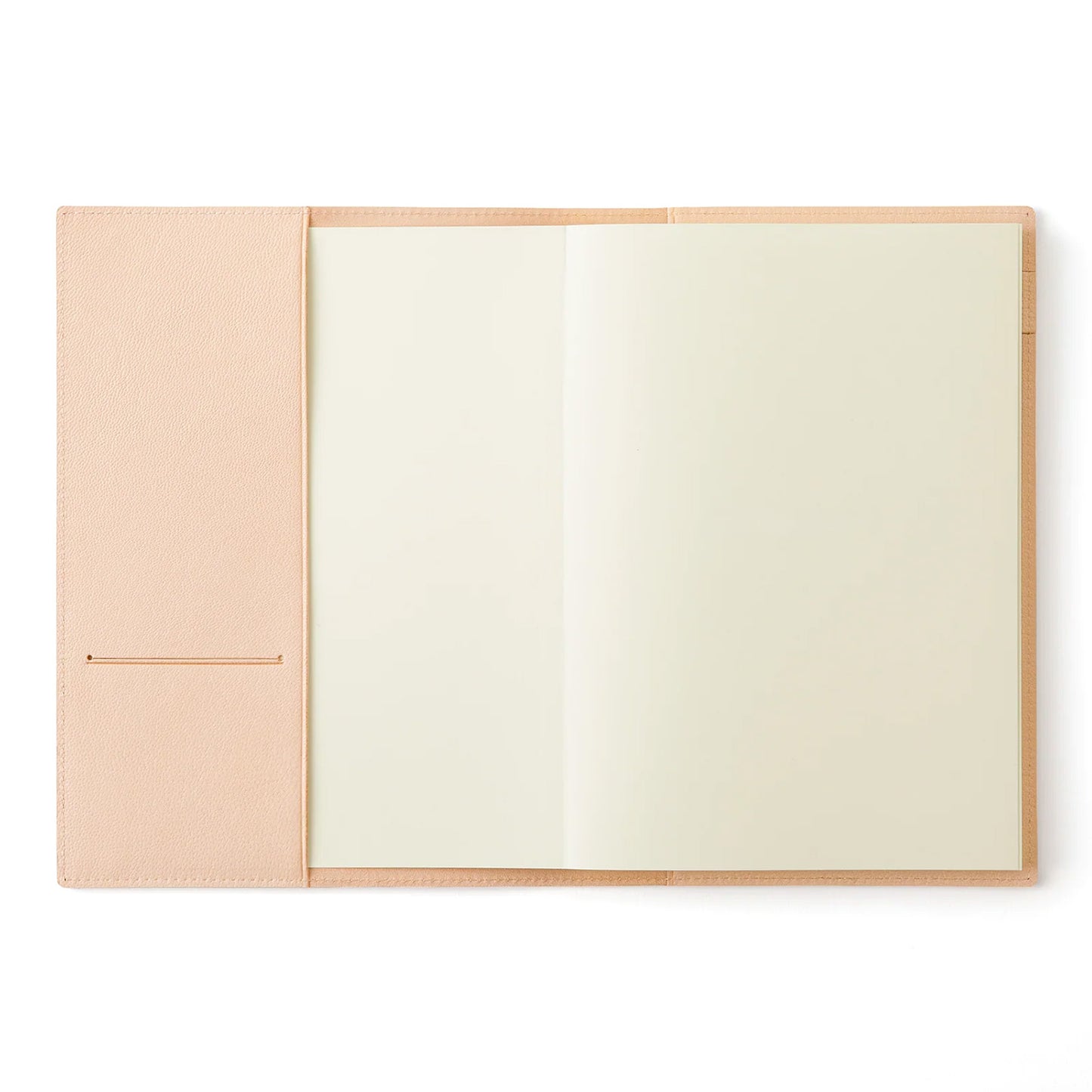 MD Notebook Cover - Goat Leather - A5 open