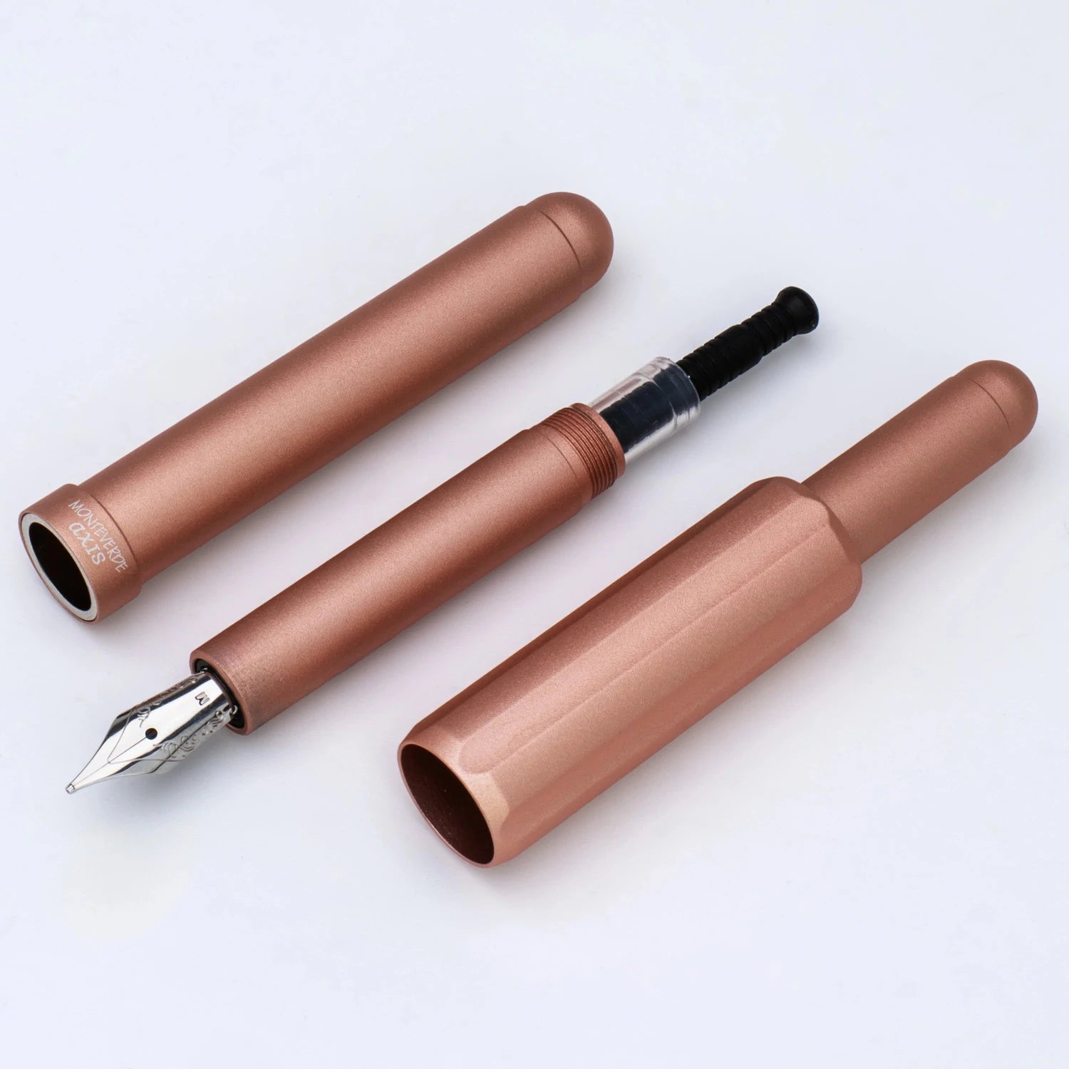 Monteverde Axis Fountain Pen Matte Champagne parts