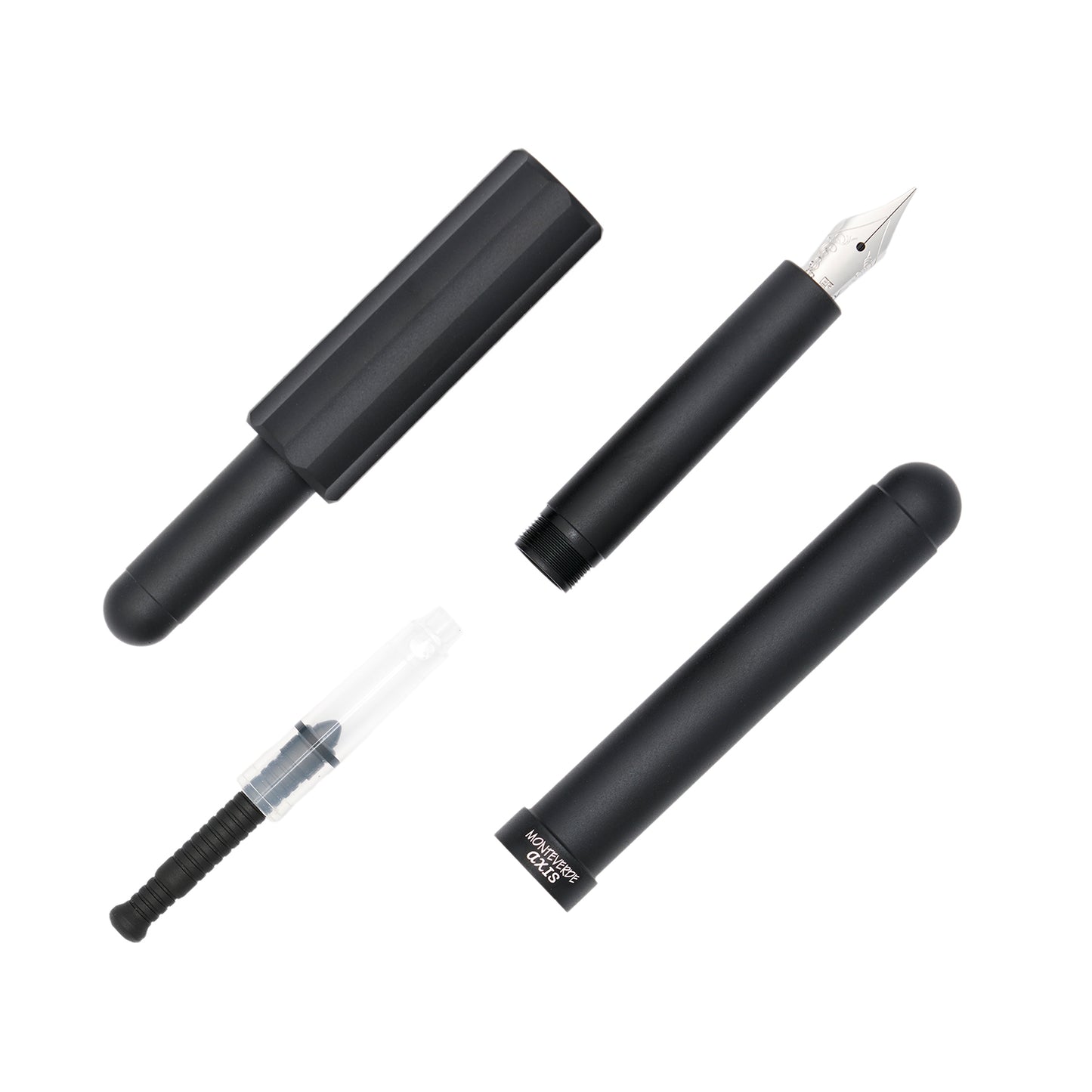 Monteverde Axis Pocket Aluminum Fountain Pen - Parts