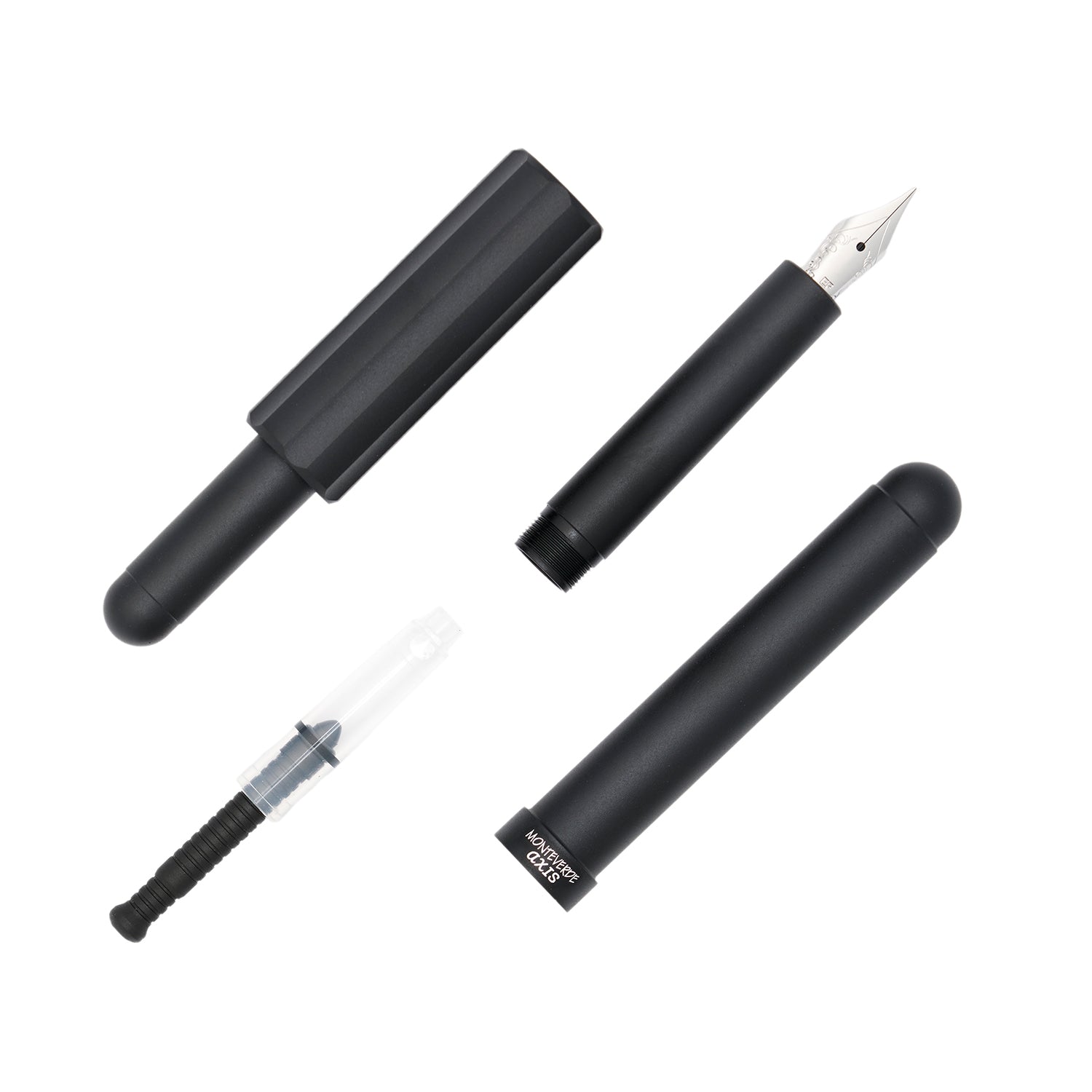 Monteverde Axis Pocket Aluminum Fountain Pen - Parts