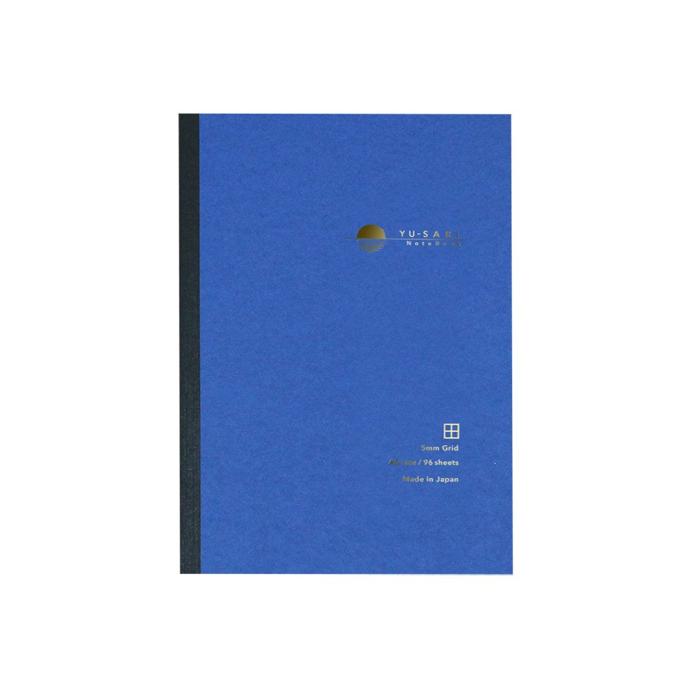 Nakabyashi Yu-Sari Soft Cover Notebook - A5 - 5mm Grid Fountain Pen Notebook Made in Japan