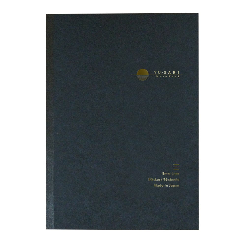 Nakabyashi Yu-Sari Soft Cover Notebook - B5 - 8mm Rule Fountain Pen Notebook Made in Japan