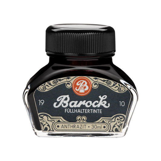 Octopus Fluids Barock 1910 Fountain Pen Ink - 30 ml Bottle - Anthrazit