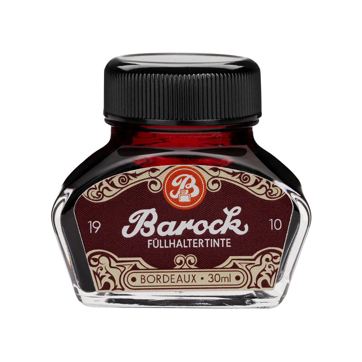 Octopus Fluids Barock 1910 Fountain Pen Ink - 30 ml Bottle - Bordeaux