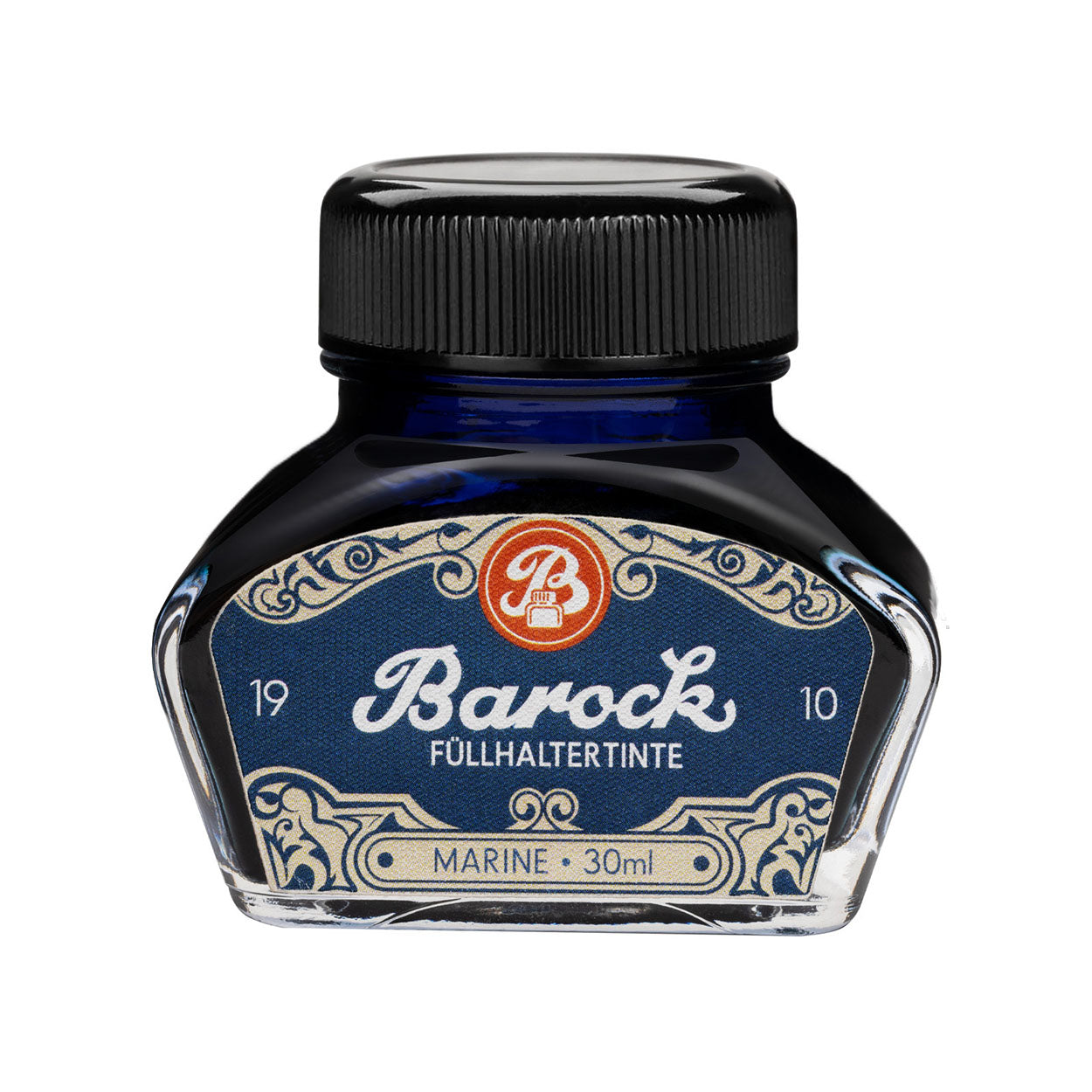Octopus Fluids Barock 1910 Fountain Pen Ink - 30 ml Bottle - Marine
