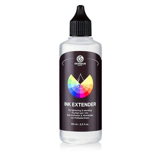 Octopus Fluids Colorless Fountain Pen Ink Extender For Mixing and Diluting