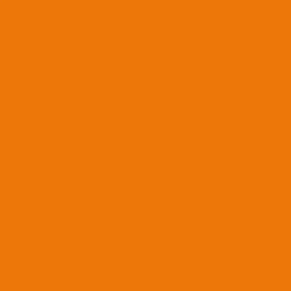 A solid, uniform orange color block filling the entire frame. Octopus Fluids Fountain Pen Document Ink - 30 ml Bottle - Orange -  Made in Germany