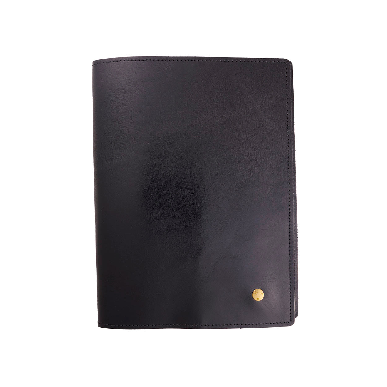 PAP Albin Italian Leather Notebook Cover A5 - Black - Made in Sweden