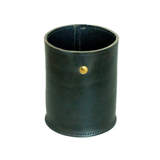 PAP Sweden Leather Pen Cup - Black