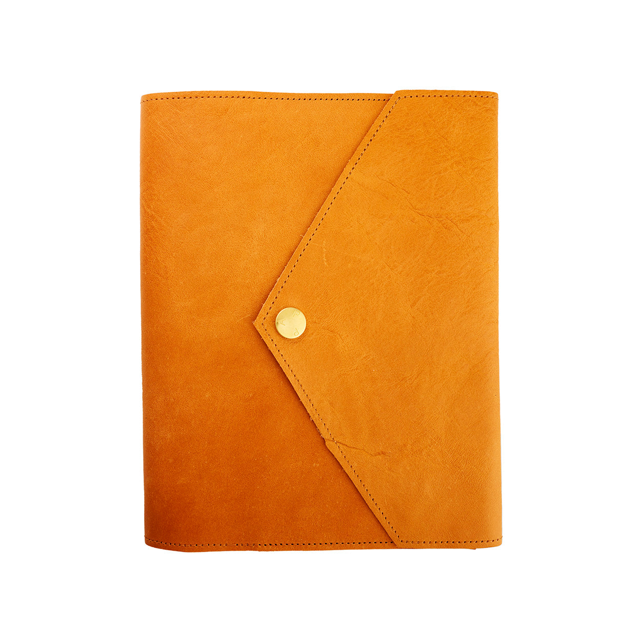 PAP Mia Italian Leather Notebook Cover A5 - Cognac - Made in Sweden