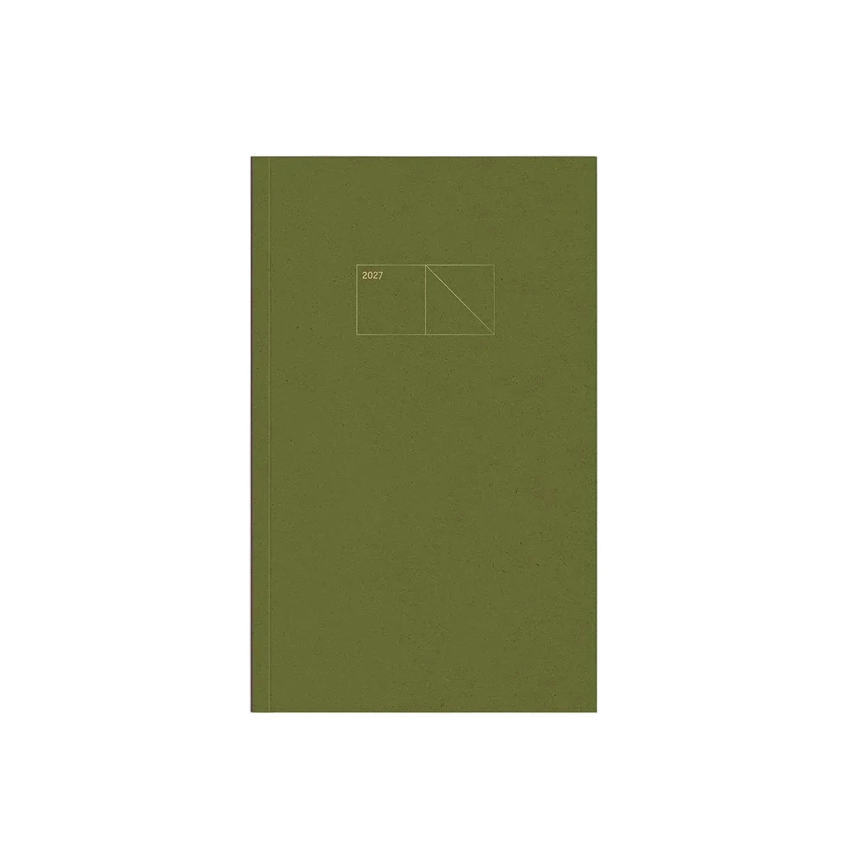 Copper 2027 Calendar Light Softcover - Fountain Pen Friendly Planner - Avocado